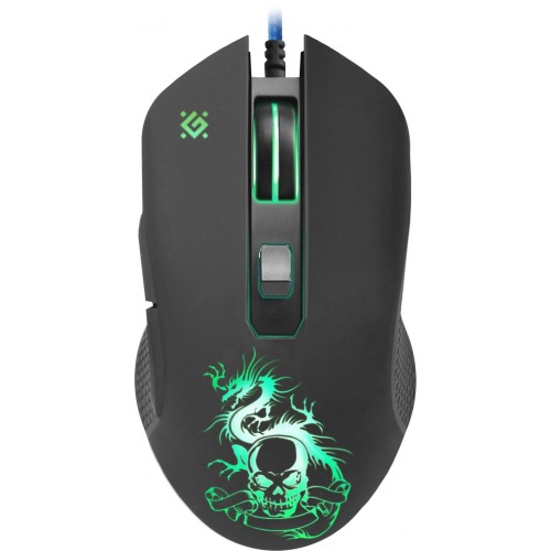 Defender Проводная игровая мышь Sky Dragon GM-090L оптика,6кнопок,800-3200dpi Defender