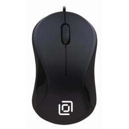 Мышь Оклик 115SR черный оптическая 1000dpi USB для ноутбука 3but (492888)