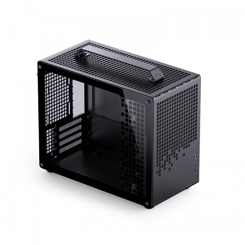 Корпус JONSBO Z20 Mini-Tower без блока питания: стильный черный case для mATX и mITX с USB-A 3.2 и USB-C 3.2