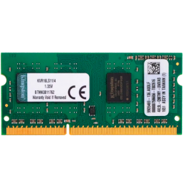 Память оперативная/ Kingston 4GB 1600MT/s DDR3L Non-ECC CL11 SODIMM 1.35V (Select Regions ONLY)