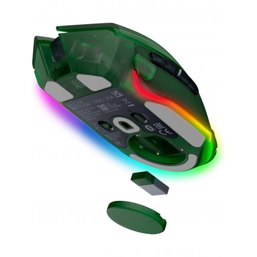 Купить игровую мышь Razer Basilisk V3 Pro 35K Phantom Green Edition - Высокая точность и комфорт в игре