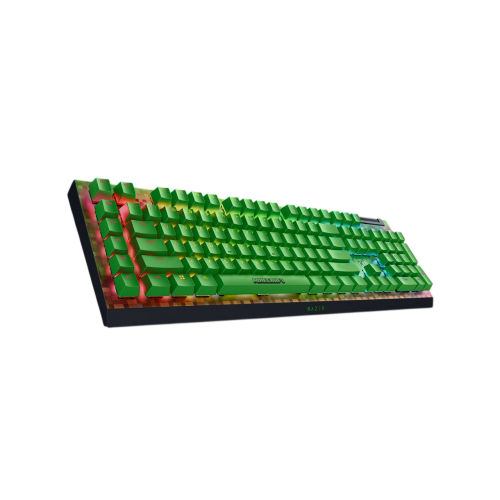Игровая клавиатура Razer BlackWidow V4 X (Green Switch) - Minecraft Edition с US Layout