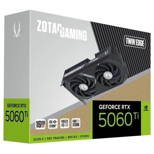 Видеокарта Zotac RTX 5060TI 16GB GDDR7 - Высокопроизводительный графический адаптер PCI-E 5.0 для игр и работы