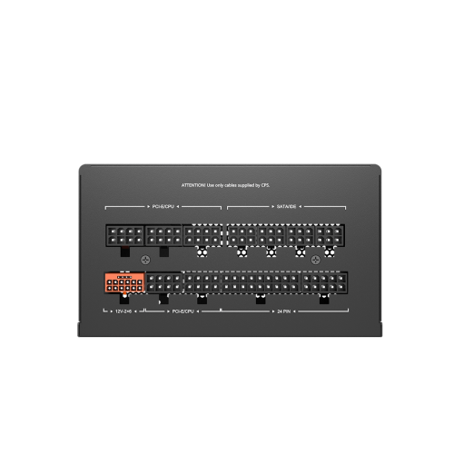 Блок питания ПК/ Power Supply PCCooler, 1000W 80+ Gold (ATX, 3.1, Full modular, 1x24(20+4)pin, 2xCPU 8(4+4)pin, 3xPCIe*2 8(6+2)pin, 1x12VHPWR, 9xSATA*3, 3xMOLEX4pin, Active, 120x120mm, 140x150x86mm, APFC, OVP/UVP/SCP/OPP/OCP/OTP/SPD, black) PcCooler