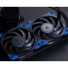 Кулер для корпуса/ Case Cooler Noctua NF-A12x25 PWM chromax.black.swap (120x120x25mm, 4-pin PWM, 60.09CFM, 22.6dBA, 2000RPM, Black)