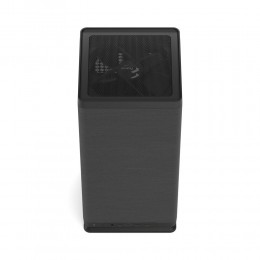 Корпус без блока питания/ Case Fractal Design Mood, Mini-Tower, 1x180mm, 2xUSB-A 3.0 + 1xUSB 3.2 Type-C, SFX PSU Support, mITX Black