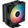 Кулер Deepcool AG400 Bk ARGB Soc-AM5/AM4/1200/1700/1851 черный/белый 4-pin 31.6dB Al+Cu 220W 614gr Ret (R-AG400-BKANMC-G-2) [R-AG400-BKANMC-G-2]