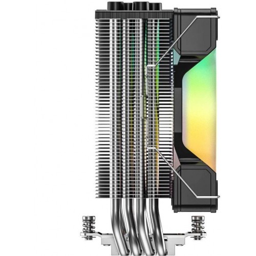 Кулер ID-Cooling SE-214-XT DF ARGB Soc-AM5/AM4/1200/1700/1851 черный 4-pin 31.5dB Al+Cu 180W 560gr Ret [SE-214-XT DF]