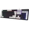 Клавиатура DEFENDER DARK KNIGHT GK-077 RU BL/WH 45077