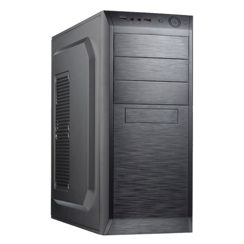 Корпус c блоком питания 450 Ватт/ Case Foxline FL-815, ATX, 3x5.25EXT, 1x3.5EXT, 3x3.5INT, 2xUSB2.0, HDA, w/o FAN, w/450W ATX PSU, w/1.2m EU pwr cord Foxline