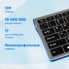 Клавиатура Оклик 890S серый USB беспроводная slim - идеальный выбор для комфортной работы и игр