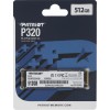 Твердотельный накопитель Patriot P320 512GB M.2 2280 PCIe 3.0 x4 – Высокая скорость и надежность