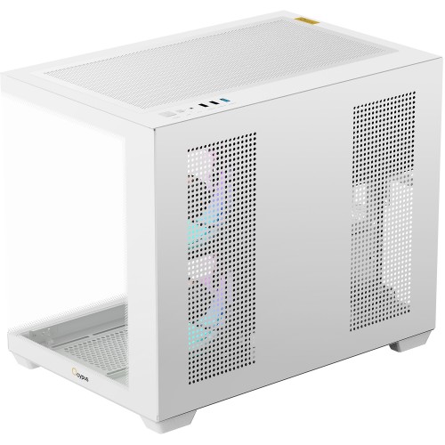 Корпус ПК Ocypus Gamma C54 WH ARGB - Midi-Tower с 3x120mm ARGB, USB 3.0 и 2.0, поддержка mATX и mITX
