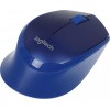 Мышь Logitech M330 Silent Plus синий оптическая 1000dpi silent беспров. USB 2but (910-004925)