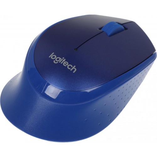 Мышь Logitech M330 Silent Plus синий оптическая 1000dpi silent беспров. USB 2but (910-004925)