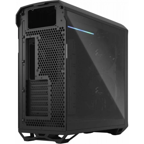 Корпус без блока питания/ Case Fractal Design Torrent TG Light Tint, Full-Tower, 2x180mm + 3x140mm, 2xUSB-A 3.2 + 1xUSB 3.2 Type-C E-ATX, SSI-CEB, SSI-EEB, ATX, mATX, mITX Black Fractal Design