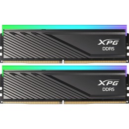 Память DDR5 2x16GB 6000MHz A-Data AX5U6000C3416G-DTLABRBK XPG Lancer Blade RGB RTL Gaming PC5-48000 CL34 DIMM ECC 288-pin 1.35В kit dual rank с радиатором Ret