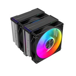 Кулер для процессора/ CPU Cooler SAMA A60L (265W, 4-pin PWM, 156.5mm, 6x6mm, ARGB, 2x120mm, 78CFM, 29dBA, 2200RPM, S: 1851/1700/1200/115X, AM5/AM4, silver)