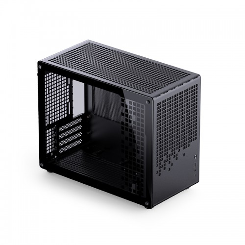 Корпус JONSBO Z20 Mini-Tower без блока питания: стильный черный case для mATX и mITX с USB-A 3.2 и USB-C 3.2
