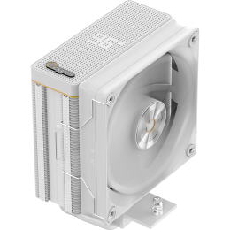 Кулер для процессора/ CPU Cooler Ocypus Iota A40 WH (220W, 4-pin PWM, LED temp., 156.7mm, Al/Cu, 4x6mm, 1x120mm, 77CFM, 29dBA, 2000RPM, S: 1851/1700/1200/115X, AM5/AM4, white)