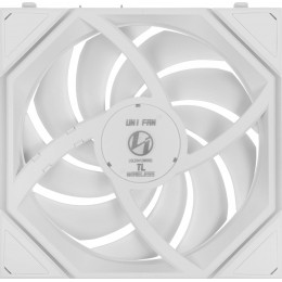 Вентилятор для корпуса Lian-Li Uni Fan TL Wireless 120 Reverse ARGB 120х124.5x28 белый 4-pin 34дБ (G99.12RTL1W1W.R0) Ret