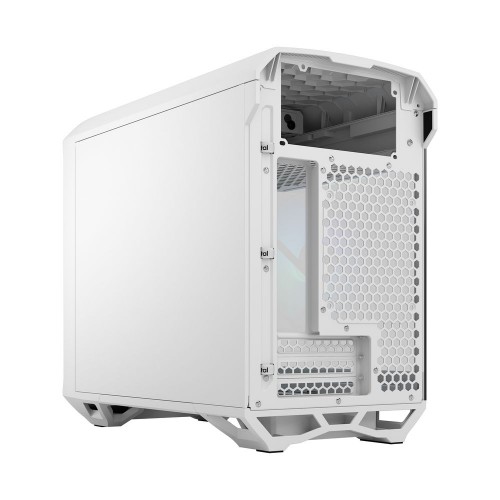Корпус ПК без блока питания/ Case Fractal Design Torrent Nano RGB TG Clear Tint, Mini-Tower, 1x180mm RGB, 2xUSB-A 3.2 + 1xUSB 3.2 Type-C mITX, mDTX White Fractal Design