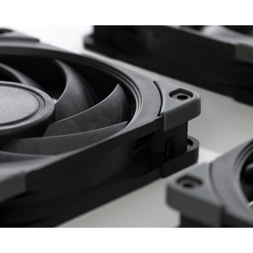 Кулер для корпуса/ Case Cooler Noctua NF-A12x25 PWM chromax.black.swap (120x120x25mm, 4-pin PWM, 60.09CFM, 22.6dBA, 2000RPM, Black)