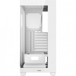 Корпус ПК без блока питания/ Case Ocypus Gamma C72 WH, Midi-Tower, TG, no fans, 2xUSB-A 2.0 + 1xUSB-A 3.0, ATX, mATX, mITX White