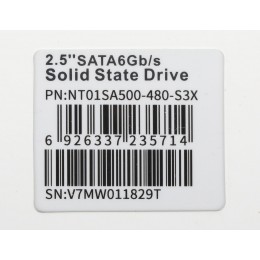 Твердотельный накопитель Netac SATA-III 480GB NT01SA500-480-S3X SA500 2.5" [NT01SA500-480-S3X]