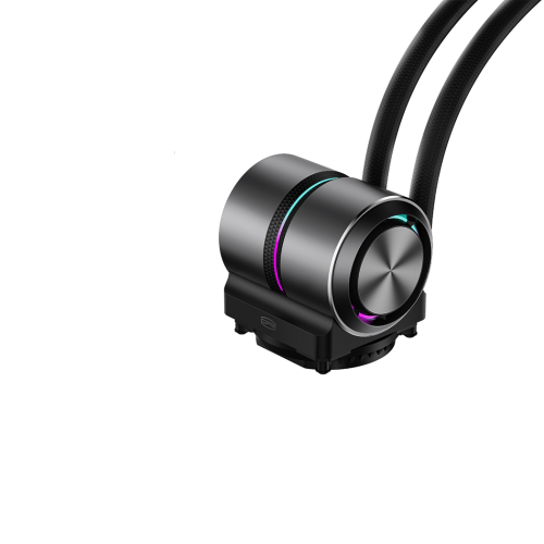 Система охлаждения/ Water Cooling System PCCooler DE360 Pro BK (300W, 360mm, Black, ARGB Pump, Fans: 3x120mm, 86.73CFM, 32dBA, 2200RPM/ Pump height 57mm, 28dBA, 3200RPM, Rad thickness 27mm/ S: 1851, 1700, 1200, 115X, AM5, AM4, AM3) PcCooler