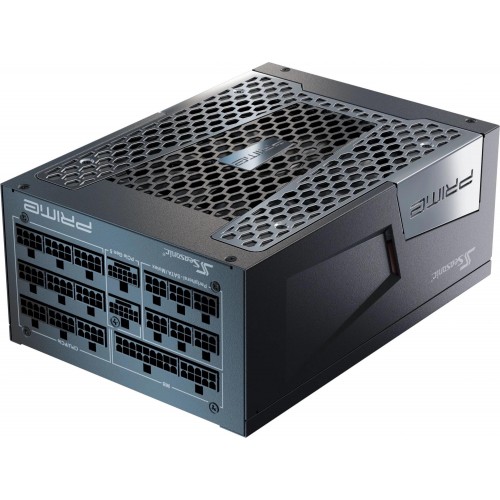 Блок питания Seasonic ATX 1600W PRIME TX-1600 Gen.5 80+ titanium (20+4pin) APFC 135mm fan 18xSATA Cab Manag RTL [TX-1600 SSR-1600TR2]