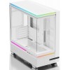 Корпус без блока питания/ Case Thermalright M10 Vision, Mini-Tower, TG, LCD, ARGB, no fans, 2xUSB-A 3.0, 1xUSB Type-C, mATX, mITX White