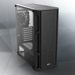 Корпус без блока питания/ Case Raijintek ARCADIA III, Midi-Tower, TG, 1x120mm, 1xUSB-A 3.0 + 2xUSB 2.0, ATX, mATX, mITX Black