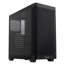Корпус без блока питания/ Case HSPD M740, Mesh Mid Tower, Black, TG, 0.6 SPCC, no fans, E-ATX, ATX, mATX, mITX, 170/400/200mm, 4x2.5", 2x3.5", 7xPCI, 1xUSB-A 3.0, 1xUSB-C 3.0, 460x218x450mm