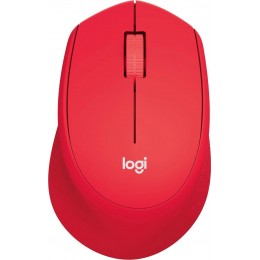 Мышь Logitech M280 красный оптическая 1000dpi беспров. USB 2but (910-004308)