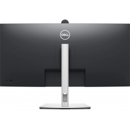 Монитор Dell 34" P3424WEB Black/Silver Curved 3800R, 21:9, IPS, 3440x1440, 5ms, 300cd, 60Hz, 4MP Camera, 1xHDMI, 1xDP, 3xUSB, 1xUSB-C, SPK, LAN, HAS