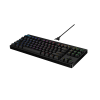 Клавиатура Logitech Gaming Keyboard G PRO TKL - Механическая Черная с Русской Раскладкой и USB Подключением