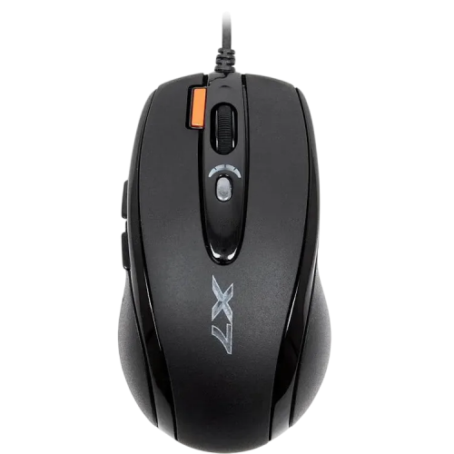 Мышь A4Tech X-718BK черный оптич. 3000dpi USB 6but (X-718BK USB)