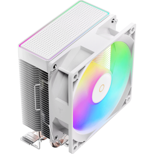 Кулер для процессора Ocypus Gamma A20 WH ARGB: Эффективное охлаждение 110W для AM4/AM5 с яркой подсветкой