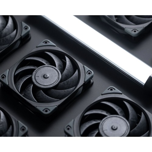 Кулер для корпуса/ Case Cooler Noctua NF-A12x25 PWM chromax.black.swap (120x120x25mm, 4-pin PWM, 60.09CFM, 22.6dBA, 2000RPM, Black)