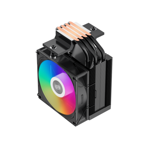 Кулер для процессора PCCooler R400 ARGB BK - Эффективное охлаждение 180W с ARGB для AM5/AM4