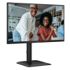 AOC 24E4U 23.8" 1920x1080, IPS, 200Hz, 80M:1, 300cd, 4 ms, HDMI 1.4, DisplayPort 1.2, 4*USB, Speakers, Height adj 150, pivot, VESA 100, 3Y, Black