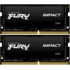 Память оперативная/ Kingston 64GB 3200MT/s DDR4 CL20 SODIMM (Kit of 2) FURY Impact Kingston