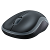Logitech Wireless M185 Swift Grey: Эргономичная беспроводная мышь для комфортной работы