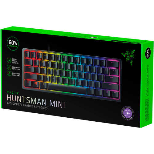 Игровая клавиатура Razer Huntsman Mini/ Razer Huntsman Mini Gaming keyboard - Russian Layout Razer