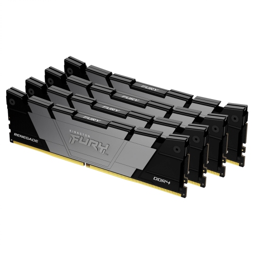 Купить оперативную память Kingston 32GB 3600MT/s DDR4 CL16 FURY Renegade Black - Набор из 4 модулей для максимальной производительности