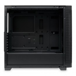 Корпус без блока питания/ Case HSPD M740, Mesh Mid Tower, Black, TG, 0.6 SPCC, no fans, E-ATX, ATX, mATX, mITX, 170/400/200mm, 4x2.5", 2x3.5", 7xPCI, 1xUSB-A 3.0, 1xUSB-C 3.0, 460x218x450mm