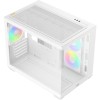 Корпус ПК Ocypus Gamma C54 WH ARGB - Midi-Tower с 3x120mm ARGB, USB 3.0 и 2.0, поддержка mATX и mITX