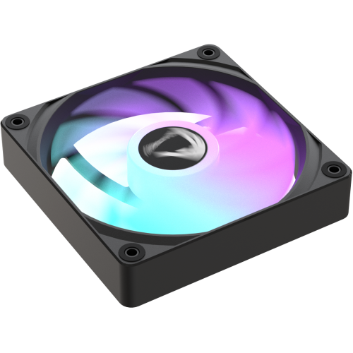 Вентилятор для корпуса Formula PA120R Reverse ARGB 120х120x25 черный 4-pin (PA120R BLACK) Ret