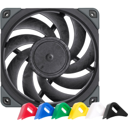 Кулер для корпуса/ Case Cooler Noctua NF-A12x25 PWM chromax.black.swap (120x120x25mm, 4-pin PWM, 60.09CFM, 22.6dBA, 2000RPM, Black)